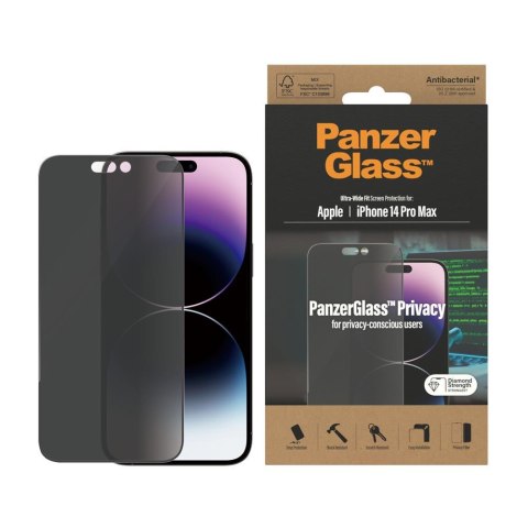 PanzerGlass szkło hartowane Ultra-Wide Fit do iPhone 14 Pro Max 6,7" TTT