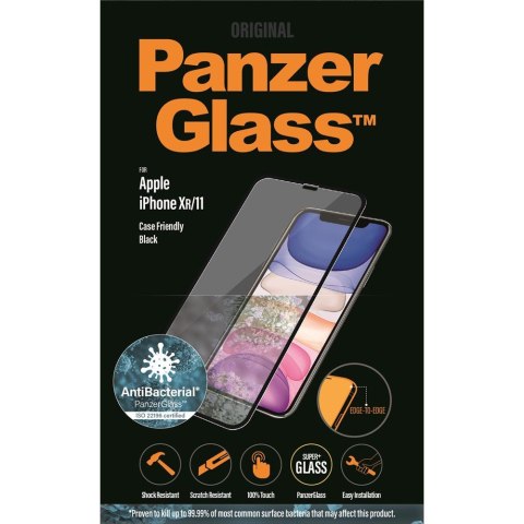 PanzerGlass szkło hartowane Ultra-Wide Fit do iPhone XR / 11 TTT