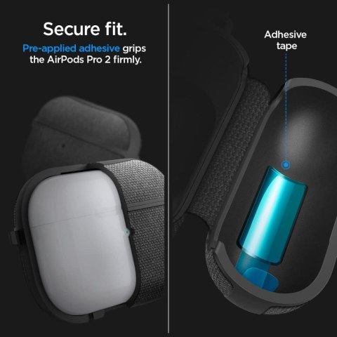 Spigen etui Urban Fit do AirPods Pro 1 / 2 czarne