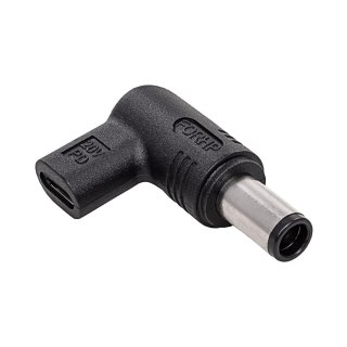 Akyga wtyczka do zasilacza uniwersalnego AK-ND-C07 USB-C / 7.4 x 5.0 mm + pin HP 20V