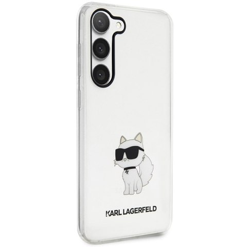 Karl Lagerfeld nakładka do Samsung Galaxy S23 Ultra KLHCS23LHNCHTCT transparentna HC IML NFT Choupette
