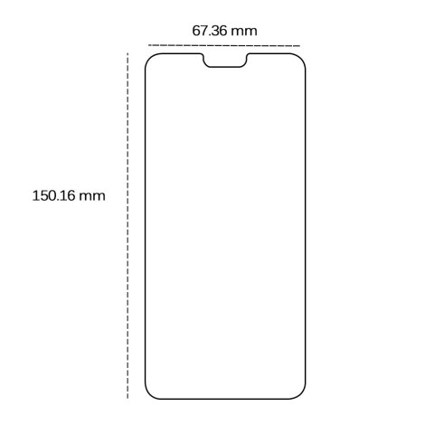 Szkło hartowane 2,5D do Huawei Mate 20 Lite