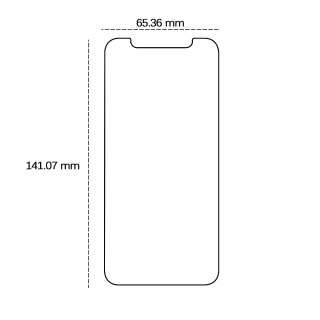 Szkło hartowane 2,5D do iPhone XR / 11
