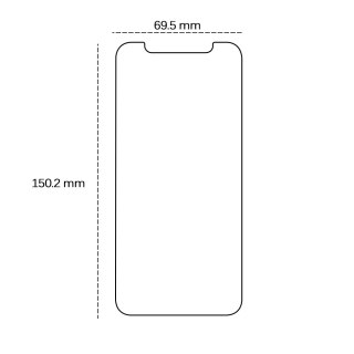 Szkło hartowane 2,5D do iPhone XS Max / 11 Pro Max