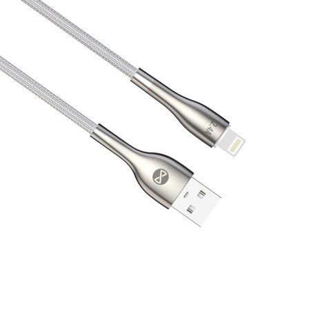 Forever kabel Sleek USB - Lightning 1,0 m 2,4A biały