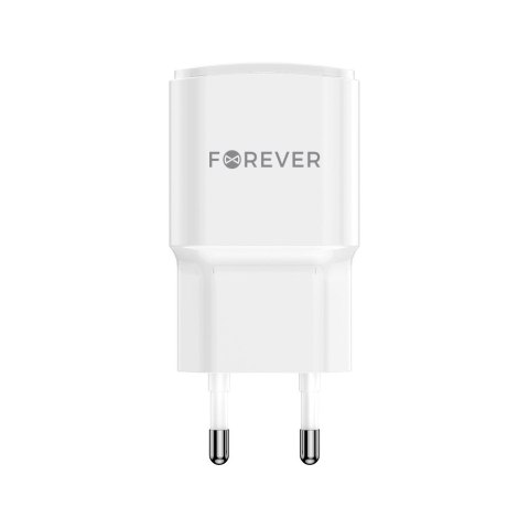 Forever ładowarka sieciowa PD QC TC-01-20AC 1x USB-C 1x USB 20W biała