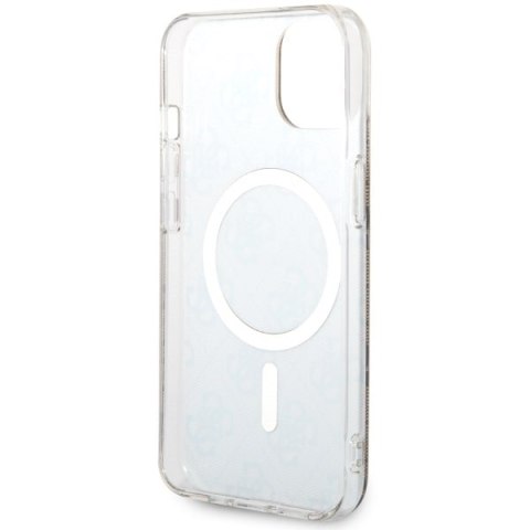 Guess nakładka do iPhone 14 6,1" GUHMP14SH4STW brązowa hardcase Magsafe IML 4G