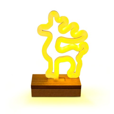 Neon Wood Stand LED RENIFER biały ciepły FLNW02 Forever Light