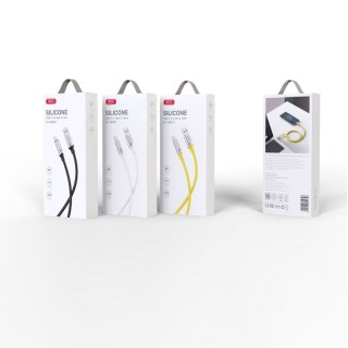XO kabel NB251 USB - USB-C 1,0 m 6A żółty