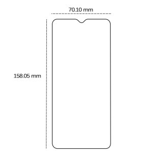 Szkło hartowane 2,5D do Motorola Moto E13