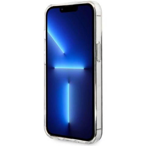 Guess nakładka do iPhone 13 / 13 Pro 6,1" GUHMP13LH4STW brązowa hard case 4G MagSafe