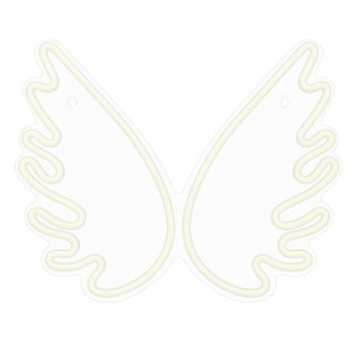 Neon PLEXI LED SKRZYDŁA białe FPNE09X Forever Light