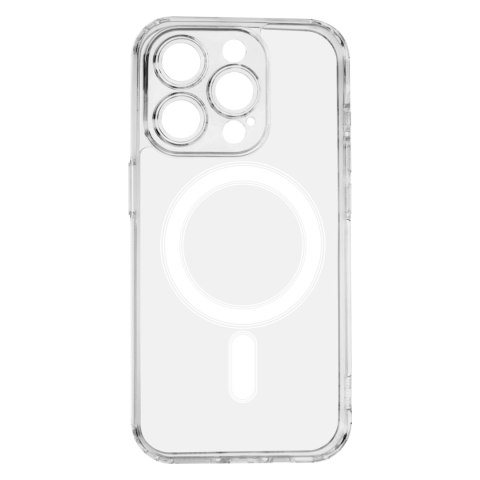 Nakładka Anti Shock 1,5 mm Mag do iPhone 15 Pro 6,1" transparentna camera protection
