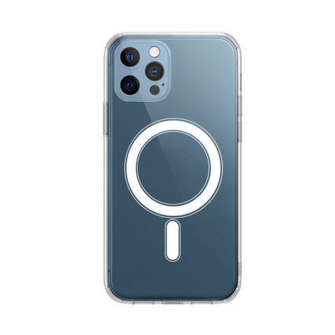 Nakładka Anti Shock 1,5 mm Mag do iPhone 15 Pro 6,1" transparentna camera protection