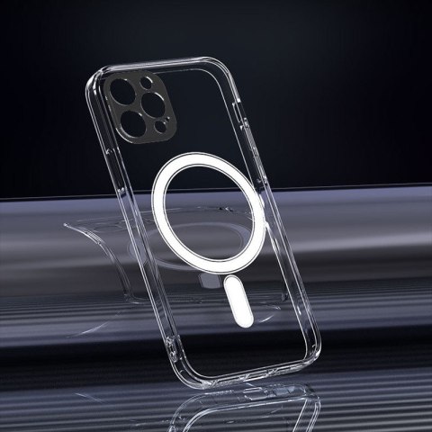 Nakładka Anti Shock 1,5 mm Mag do iPhone 15 Pro Max 6,7" transparentna camera protection
