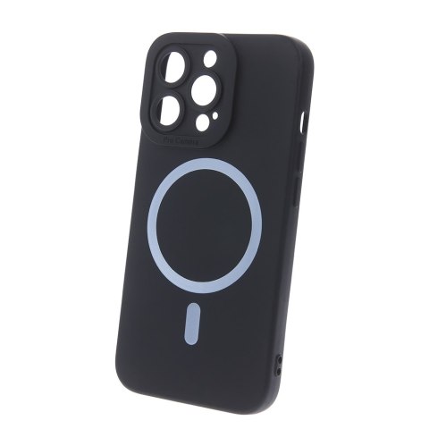 Nakładka Silicon Mag do iPhone 15 Plus 6,7" czarna