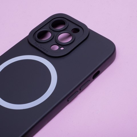 Nakładka Silicon Mag do iPhone 15 Plus 6,7" czarna