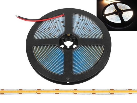 Taśma LED COB IP20 3000K 1500lm/m 48W 9,6W/m rol. 5m
