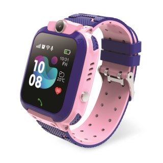 Forever smartwatch kids z aparatem KW-220 różowy