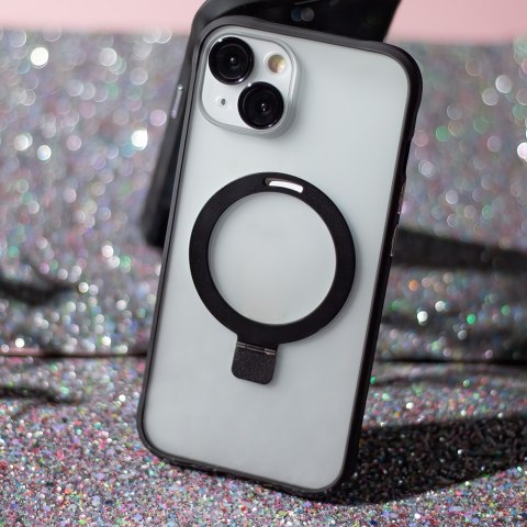 Nakładka Mag Ring do iPhone 15 Pro Max 6,7" czarna