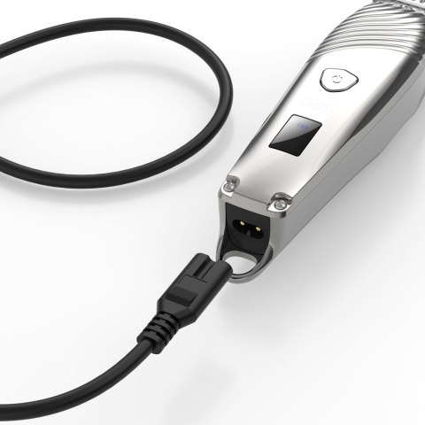 XO maszynka bezprzewodowa do strzyżenia włosów CF9 szara