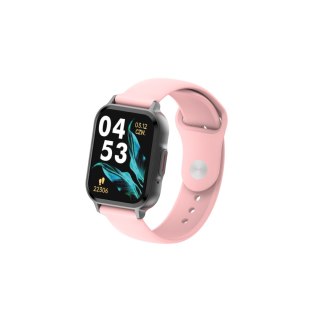 Smartwatch Forever SW-115 lite kwadratowy SPACE GRAY/PINK