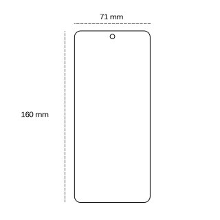 Szkło hartowane 2,5D do Xiaomi Redmi 12 4G