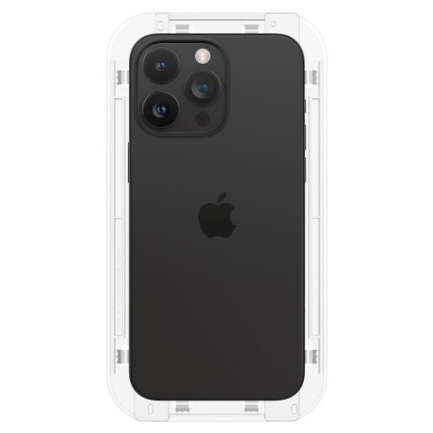 Spigen szkło hartowane GLAS.TR "EZ FIT" FC do iPhone 15 Pro Max 6,7" czarna