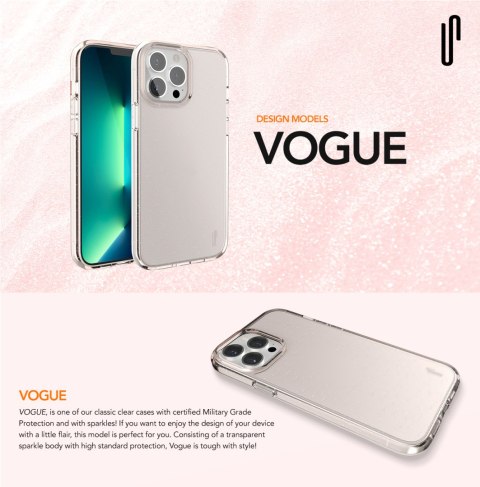 Ugly Rubber nakładka Vogue do iPhone Xr 6,1" transparentna