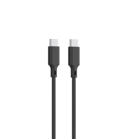 Setty ładowarka sieciowa USB-A + USB-C PD/QC 30W czarna + kabel USB-C 1m RLSK-AC-01 czarna