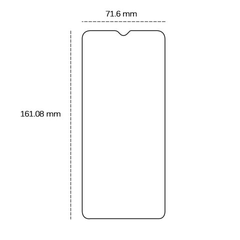 Szkło hartowane 2,5D do Samsung Galaxy A05s