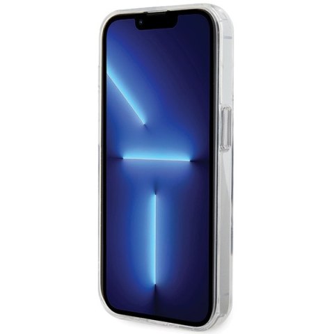 Karl Lagerfeld nakładka do iPhone 15 Pro Max 6,7" KLHMP15XHMRSCHH biała HC Magsafe Ringstand CH