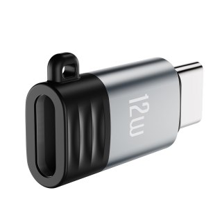 XO adapter NB263B Lightning - USB-C 2A czarny matowy