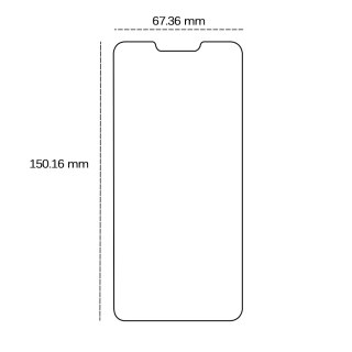 Szkło hartowane 2,5D do Motorola Moto G7 Power