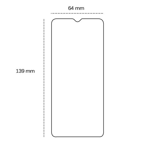 Szkło hartowane 2,5D do Samsung Galaxy A40