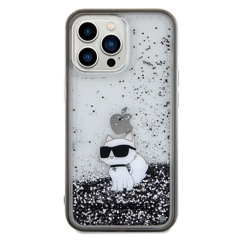 Karl Lagerfeld nakładka do iPhone 13 Pro 6,1" KLHCP13LLKCNSK transparentna HC LIQ. GLITTER C