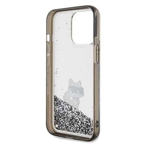 Karl Lagerfeld nakładka do iPhone 13 Pro 6,1" KLHCP13LLKCNSK transparentna HC LIQ. GLITTER C