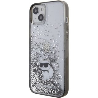 Karl Lagerfeld nakładka do iPhone 15 Plus 6,7" KLHCP15MLKCNSK transparentna HC LIQ. GLITTER C