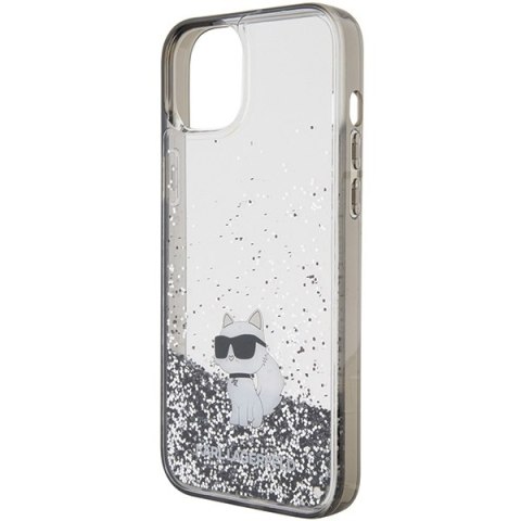 Karl Lagerfeld nakładka do iPhone 15 Plus 6,7" KLHCP15MLKCNSK transparentna HC LIQ. GLITTER C