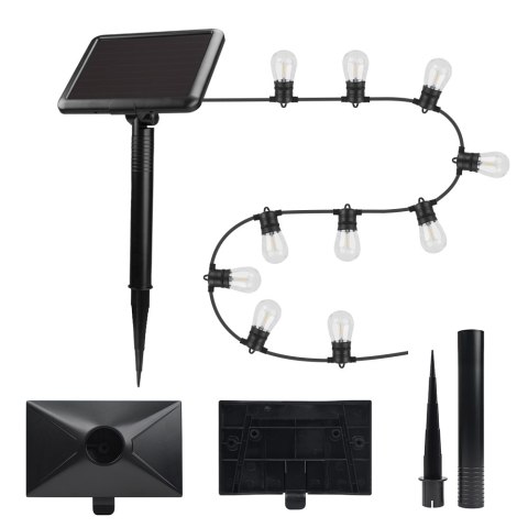 Forever Light Girlanda solarna LED SUNARI FLS-60 7,5m 10 żarówek IP44