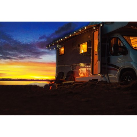 Forever Light Girlanda solarna LED SUNARI FLS-60 7,5m 10 żarówek IP44