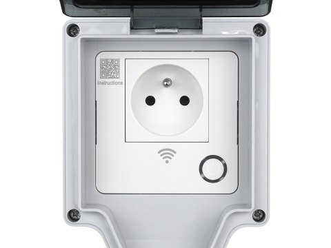 LTC GNIAZDO HERMETYCZNE 230V 16A, WIFI, TUYA SMART