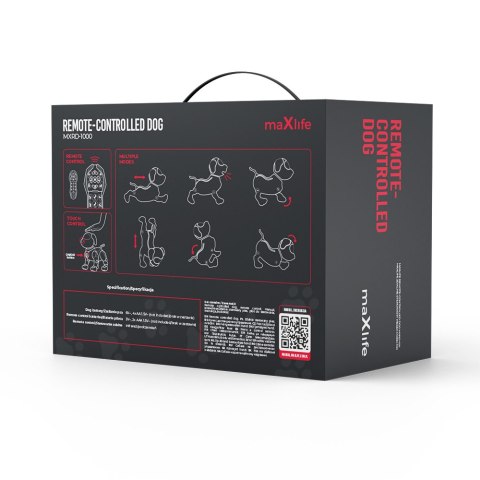 Maxlife pies zdalnie sterowany MXRD-100 biały