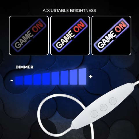 Neon PLEXI LED GAME ON multikolor FPNE23 Forever Light