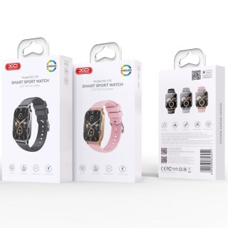 XO smartwatch J10 Amoled różowo-złoty