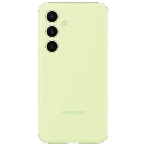 Samsung nakładka Silicone Cover do Samsung Galaxy S24 Plus limonkowa