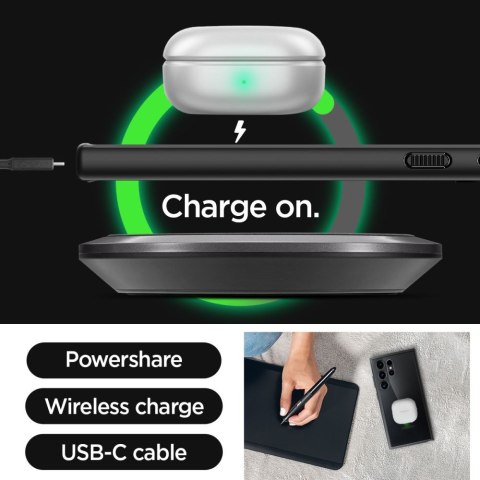 Spigen nakładka Ultra Hybrid do Samsung Galaxy S24 Ultra matowa czarna