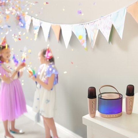 Maxlife zestaw karaoke Bluetooth MXKS-200 biały