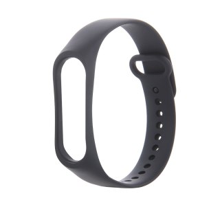 Pasek silikonowy do Xiaomi Mi Band 7 czarny
