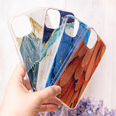 Nakładka Gold Glam do Samsung Galaxy A35 5G blue